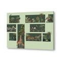 Jungle Safari Nature Artwork Canvas Print for Wall