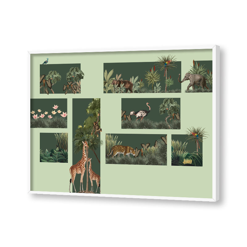 White frame