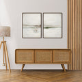 Minimal Abstract Scenery - Set of 2 Abstract Canvas Wall Art Print