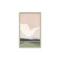 Mountain Echo 3 Scandinavian Artwork Canvas Print for Wall
