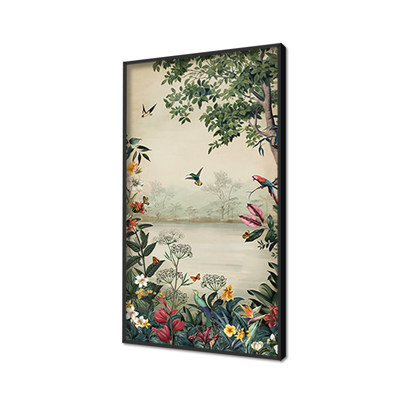 Tropical Haven Nature Artwork Canvas Wall Print