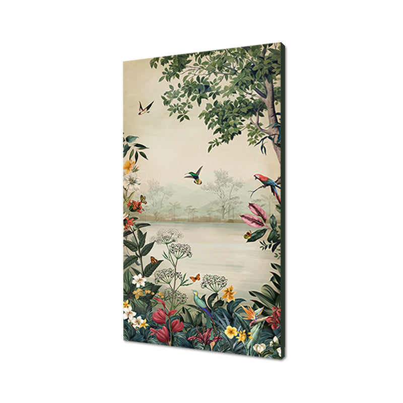 Tropical Haven Nature Artwork Canvas Wall Print