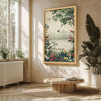 Tropical Haven Nature Artwork Canvas Wall Print