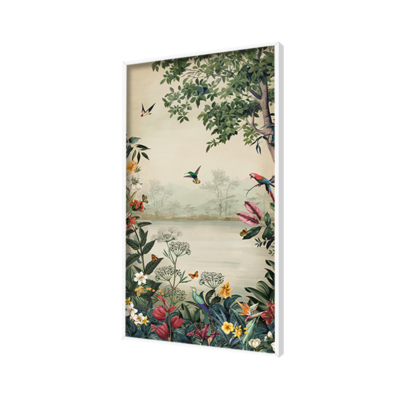 Tropical Haven Nature Artwork Canvas Wall Print