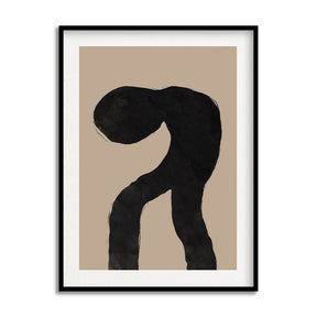 Nordic 1 Black and White Canvas Wall Art Printng Room | Bedroom