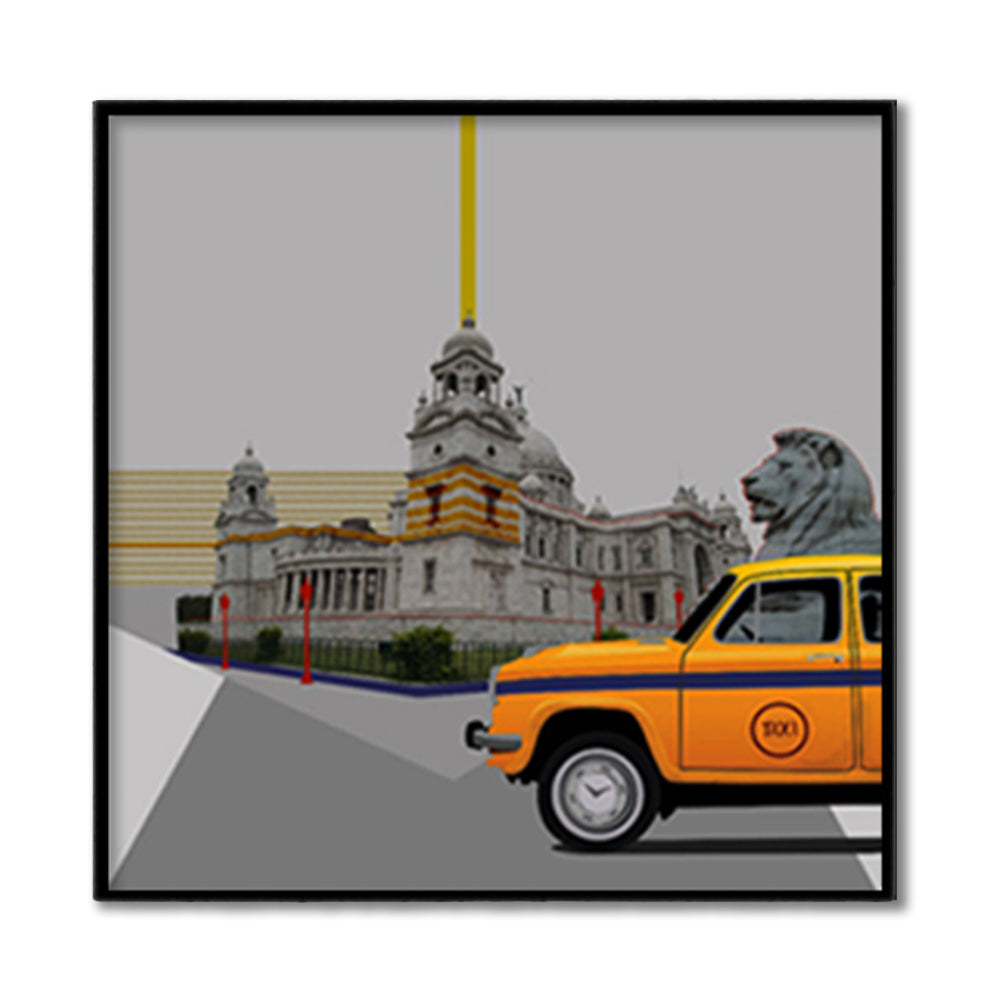 Oh Calcutta! Ambassador Pop Artwork Canvas Print for Wall