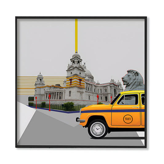 Oh Calcutta! Ambassador Pop Artwork Canvas Print for Wall