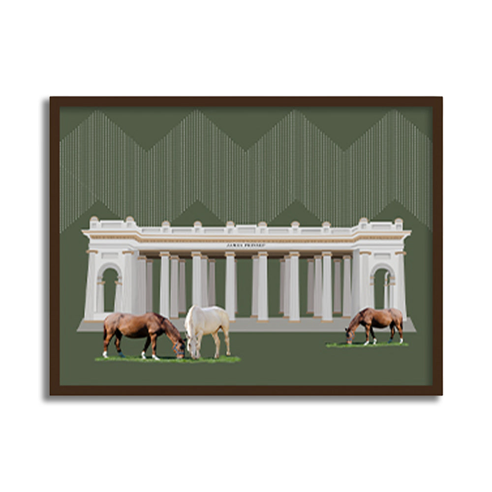 Oh Calcutta! - Princep Pop Artwork Canvas Print for Wall