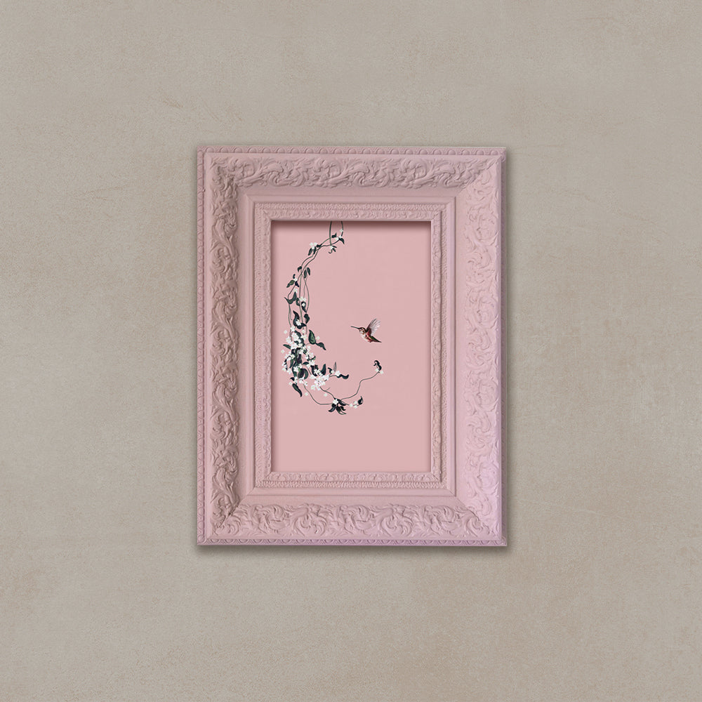 Ornate Botanicals 5 Mixed Media Canvas Wall Artwork