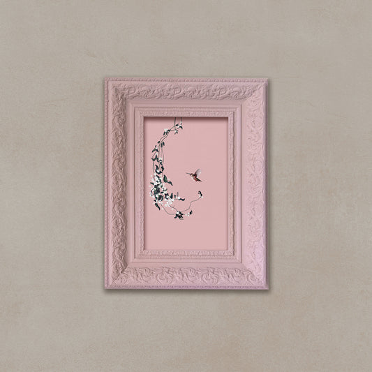 Ornate Botanicals 5 Mixed Media Canvas Wall Artwork