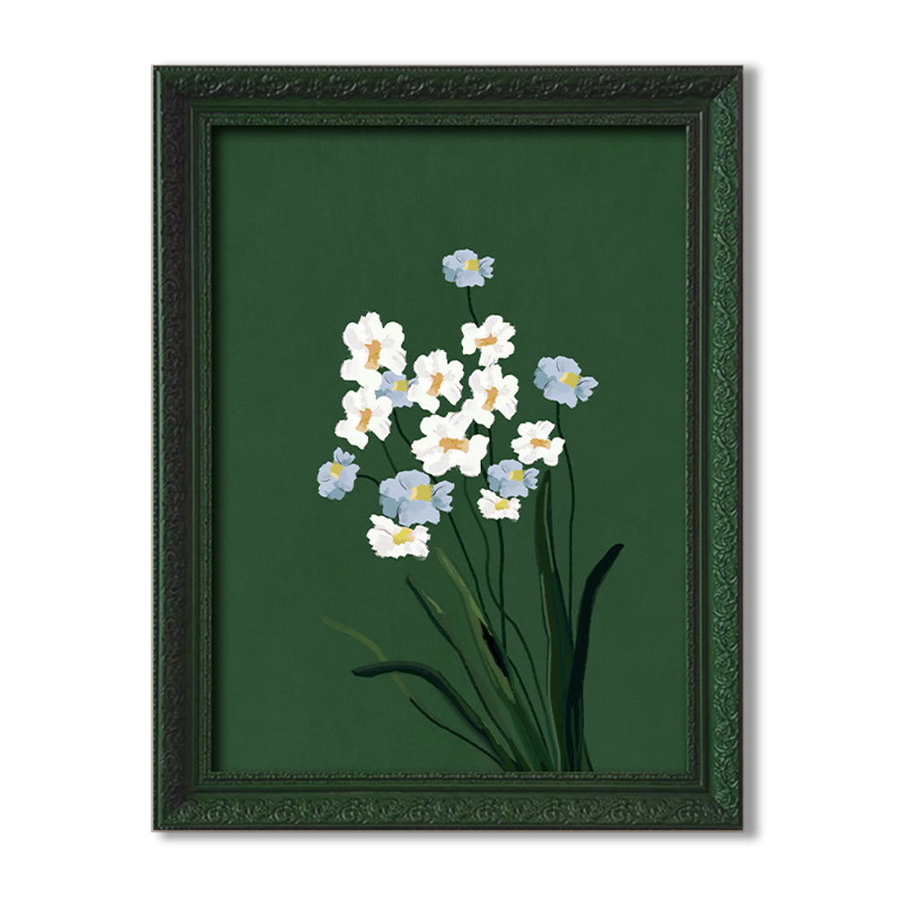 Ornate Botanicals 3 Mixed Media Canvas Wall Artwork