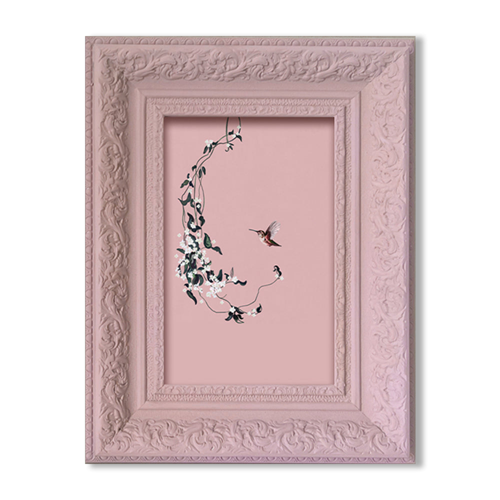 Ornate Botanicals 5 Mixed Media Canvas Wall Artwork