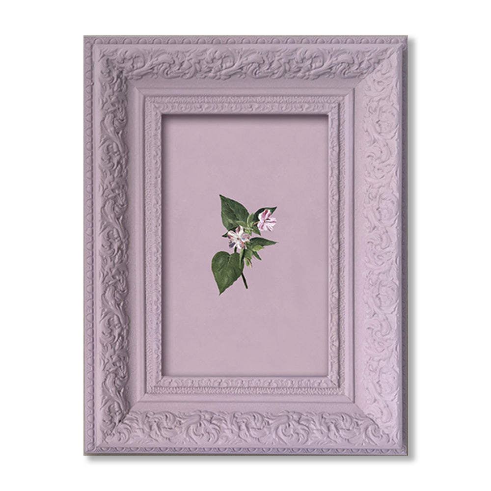 Ornate Botanicals 6 Mixed Media Canvas Wall Artwork