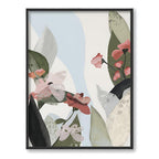 Pastel Floral No. 4 – Nature Artwork Canvas Print for Wall