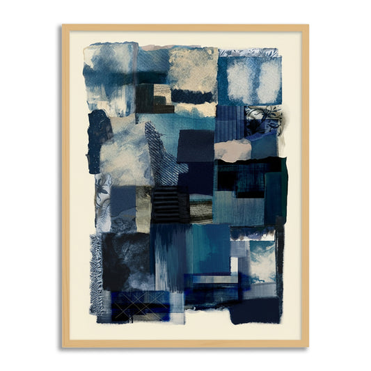 Patched | Pop Abstract Canvas Painting for Wall | Wall Decor | Wall Painting