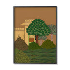 Pichwai Palace No. 1 – Traditional Artwork Canvas Print for Wall