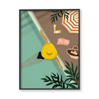 Pool Vibes No. 2 – Wall Art Canvas Print for Kids Room