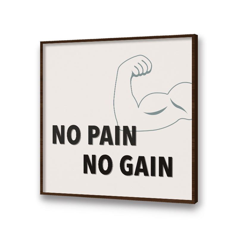 Gym Quotes 1 (Set Of 3) Pop Artwork Canvas Print for Wall