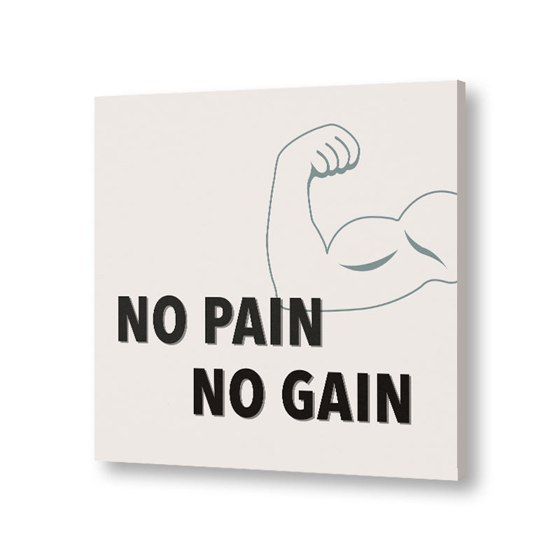 Gym Quotes 1 (Set Of 3) Pop Artwork Canvas Print for Wall