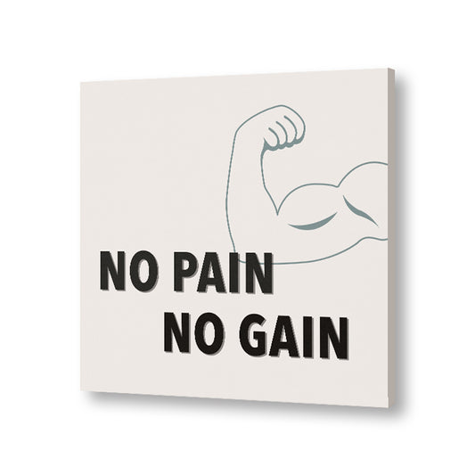 Gym Quotes 1 (Set Of 3) Pop Artwork Canvas Print for Wall