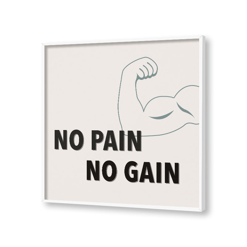 Gym Quotes 1 (Set Of 3) Pop Artwork Canvas Print for Wall