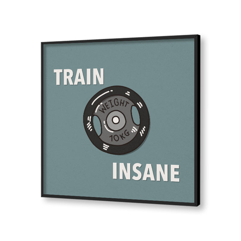 Gym Quotes 2(Set Of 3) Pop Artwork Canvas Print for Wall