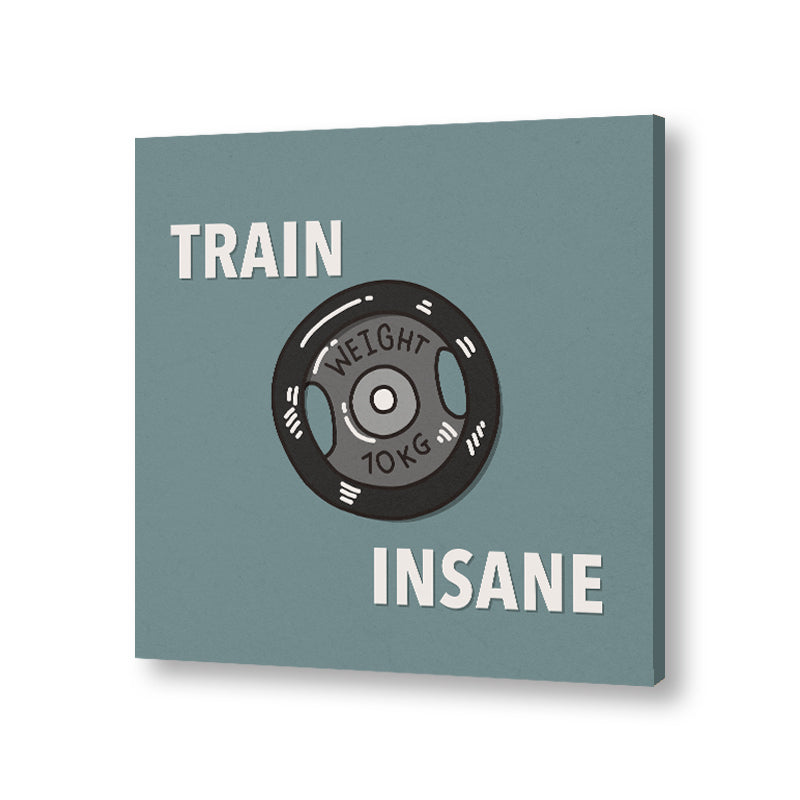 Gym Quotes 2(Set Of 3) Pop Artwork Canvas Print for Wall