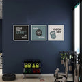 Gym Quotes 2(Set Of 3) Pop Artwork Canvas Print for Wall