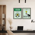 Monopoly 3 - Set of 2 Pop Artwork Canvas Print for Wall