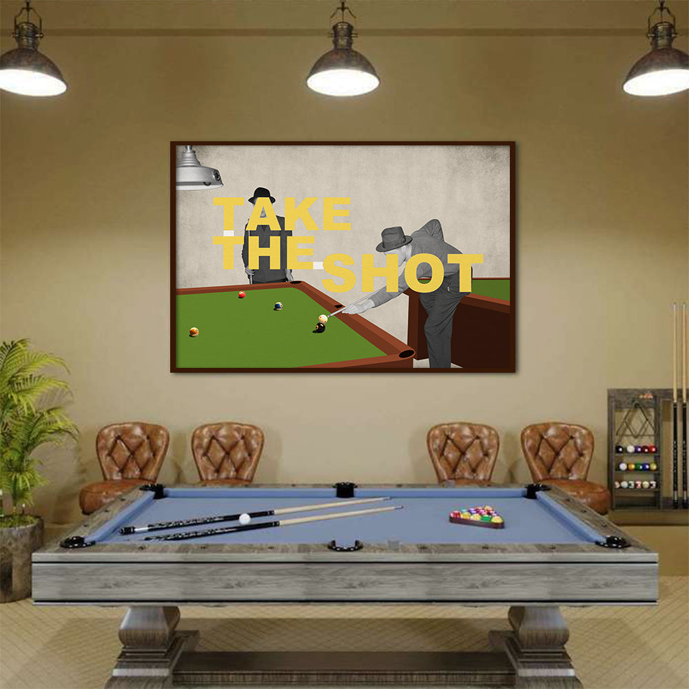 Pool Table Pop Art