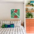 The Art Of Ping Pong 1 Pop Artwork Canvas Print for Wall