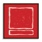 Rouge Abstract Canvas Wall Art Print