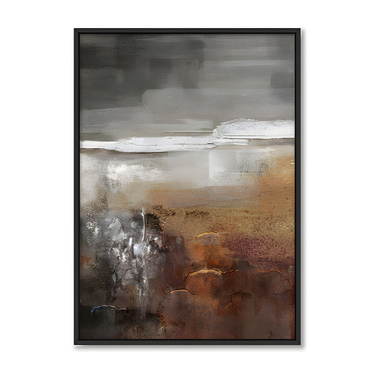 Rustic Reverie Abstract Canvas Wall Art Print
