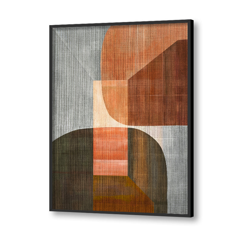 Bold Chromaticity Prints 1 Scandinavian Abstract Canvas Wall Art Print
