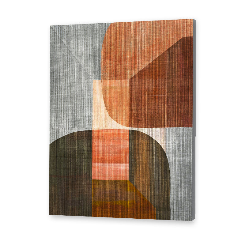 Bold Chromaticity Prints 1 Scandinavian Abstract Canvas Wall Art Print