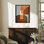 Bold Chromaticity Prints 1 Scandinavian Abstract Canvas Wall Art Print