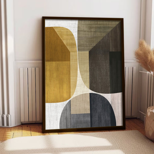 Bold Chromaticity 2 Abstract Canvas Art Print