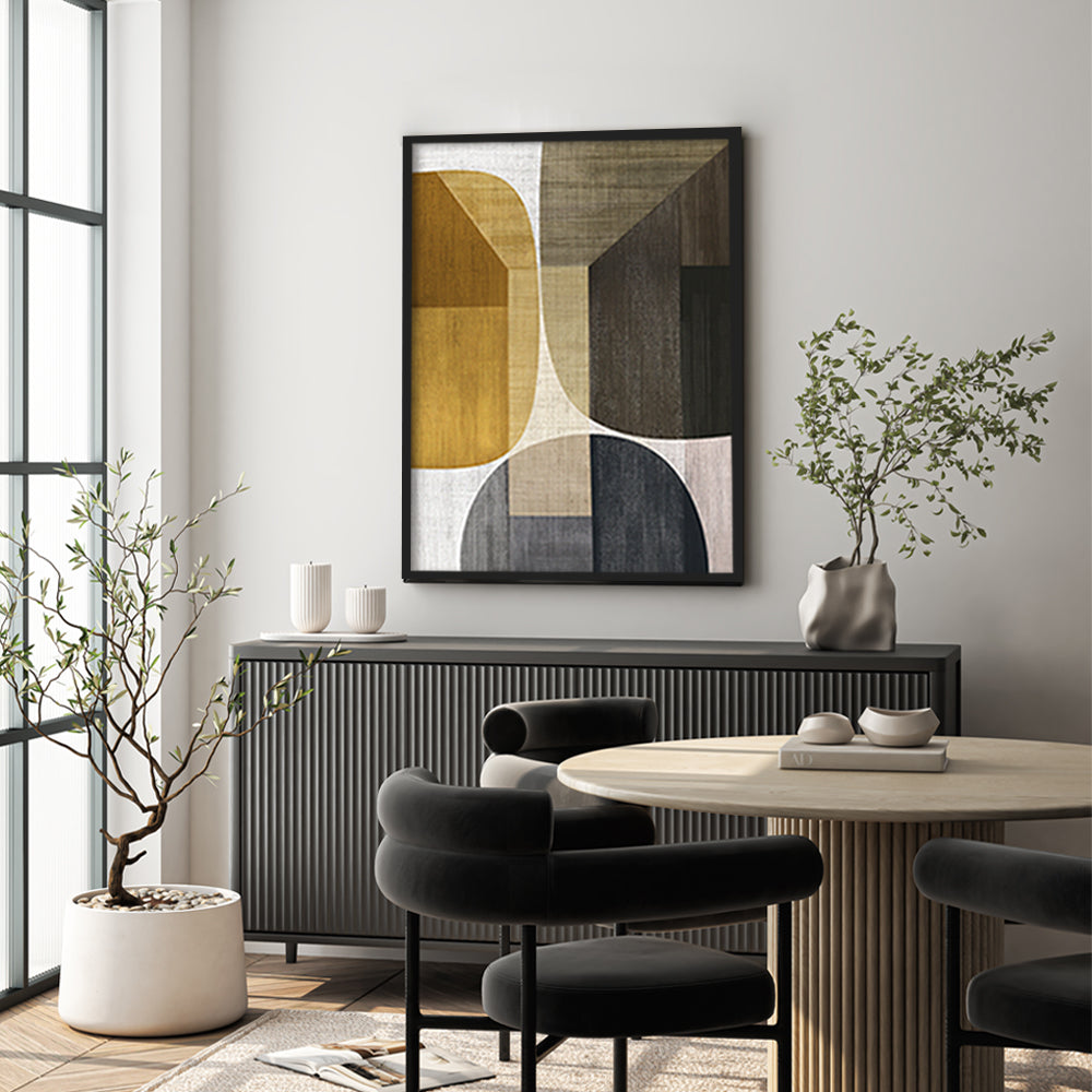 Bold Chromaticity 2 Abstract Canvas Art Print
