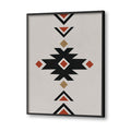 Geometric Rustic Aztec No. 1 – Scandinavian Canvas Wall Art Print