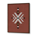 Geometric Rustic Aztec No. 2 – Scandinavian Canvas Wall Art Print