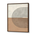 Geometric Synchronization (Set of 2) Abstract Canvas Wall Art Print