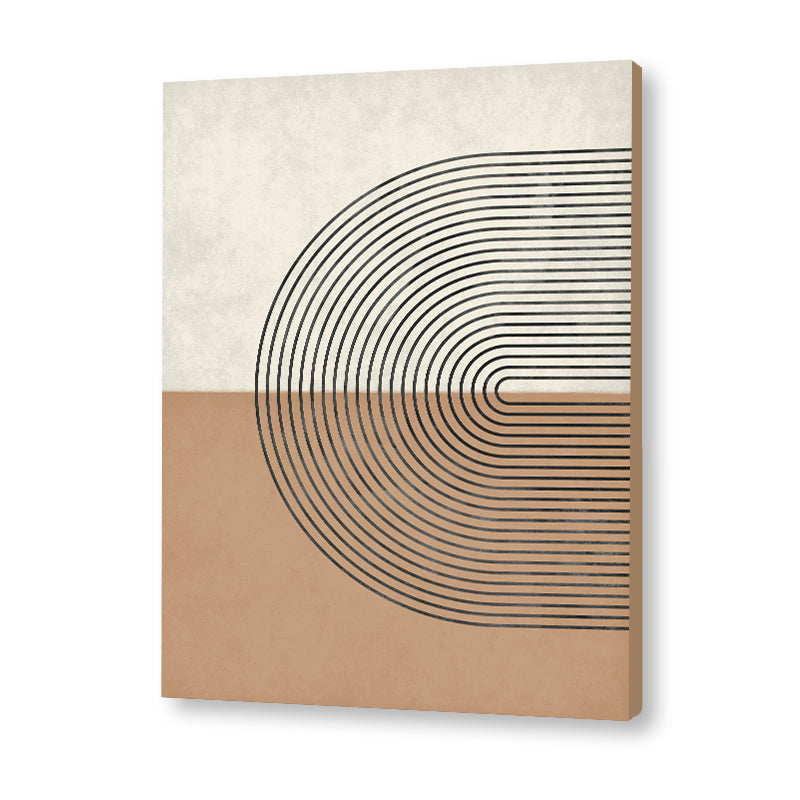 Geometric Synchronization (Set of 2) Abstract Canvas Wall Art Print