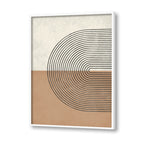 Geometric Synchronization (Set of 2) Abstract Canvas Wall Art Print