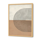 Geometric Synchronization (Set of 2) Abstract Canvas Wall Art Print