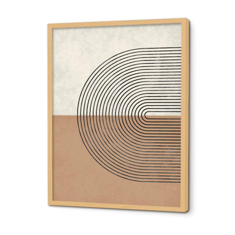 Geometric Synchronization (Set of 2) Abstract Canvas Wall Art Print