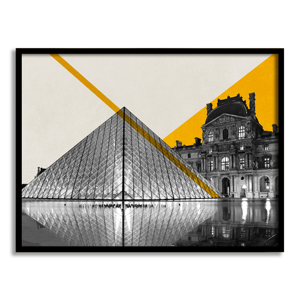 Scenic Escapes 1 Pop Artwork Canvas Print for Wall