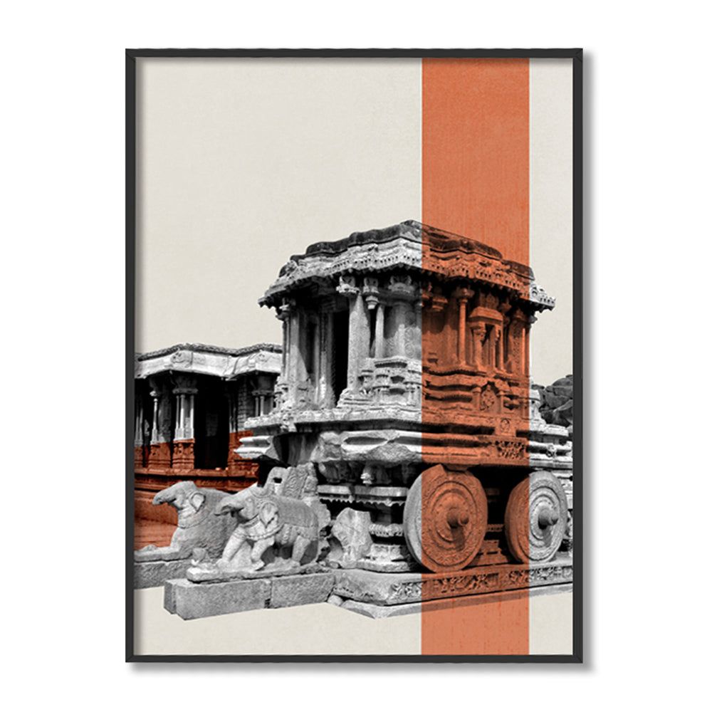 Scenic Escapes 3 Pop Artwork Canvas Print for Wall