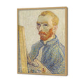 Self Portrait by Vincent - Famous Painting Canvas Print