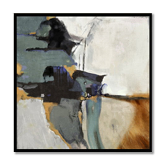 Shades of Monsoon 2 Wall Art  | Abstract Canvas Painting for Wall | Wall Decor | Wall Painting