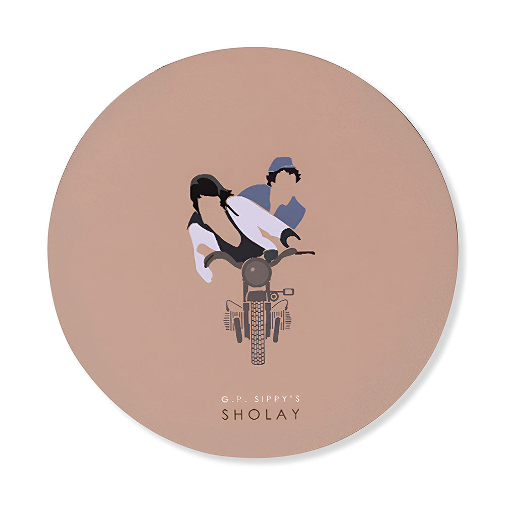 Sholay Pop Artwork Canvas Print for Wall